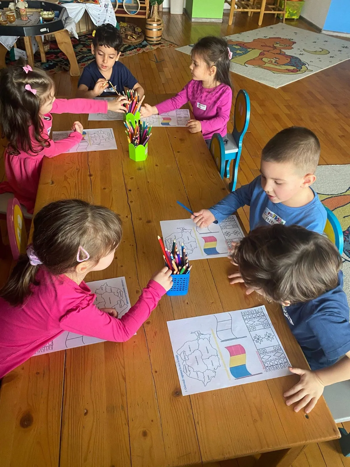 Grădinița RayKids Cârcea (Selgros) — activități creative outdoor