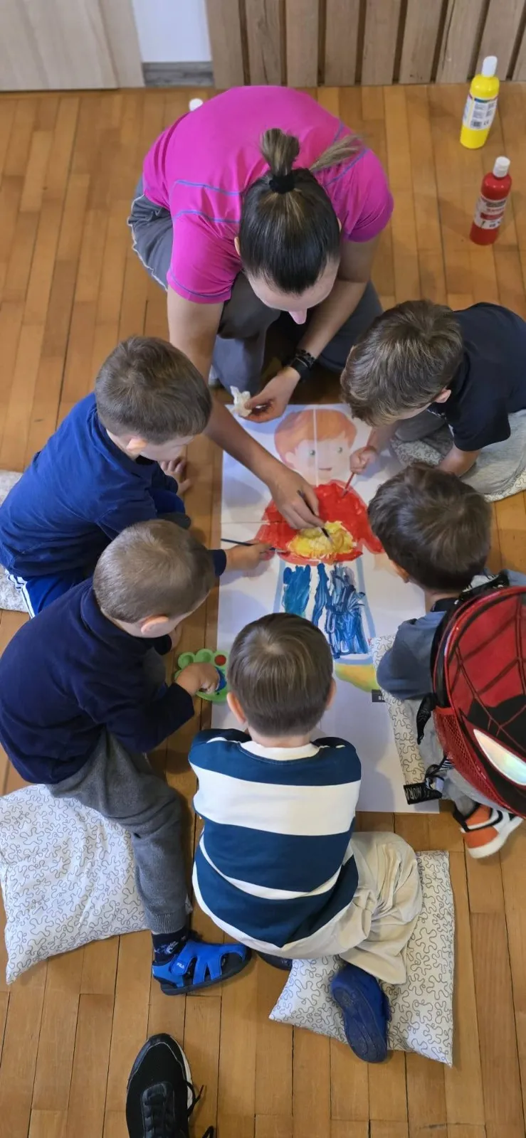 Grădinița RayKids Cârcea (Selgros) — copii în aer liber